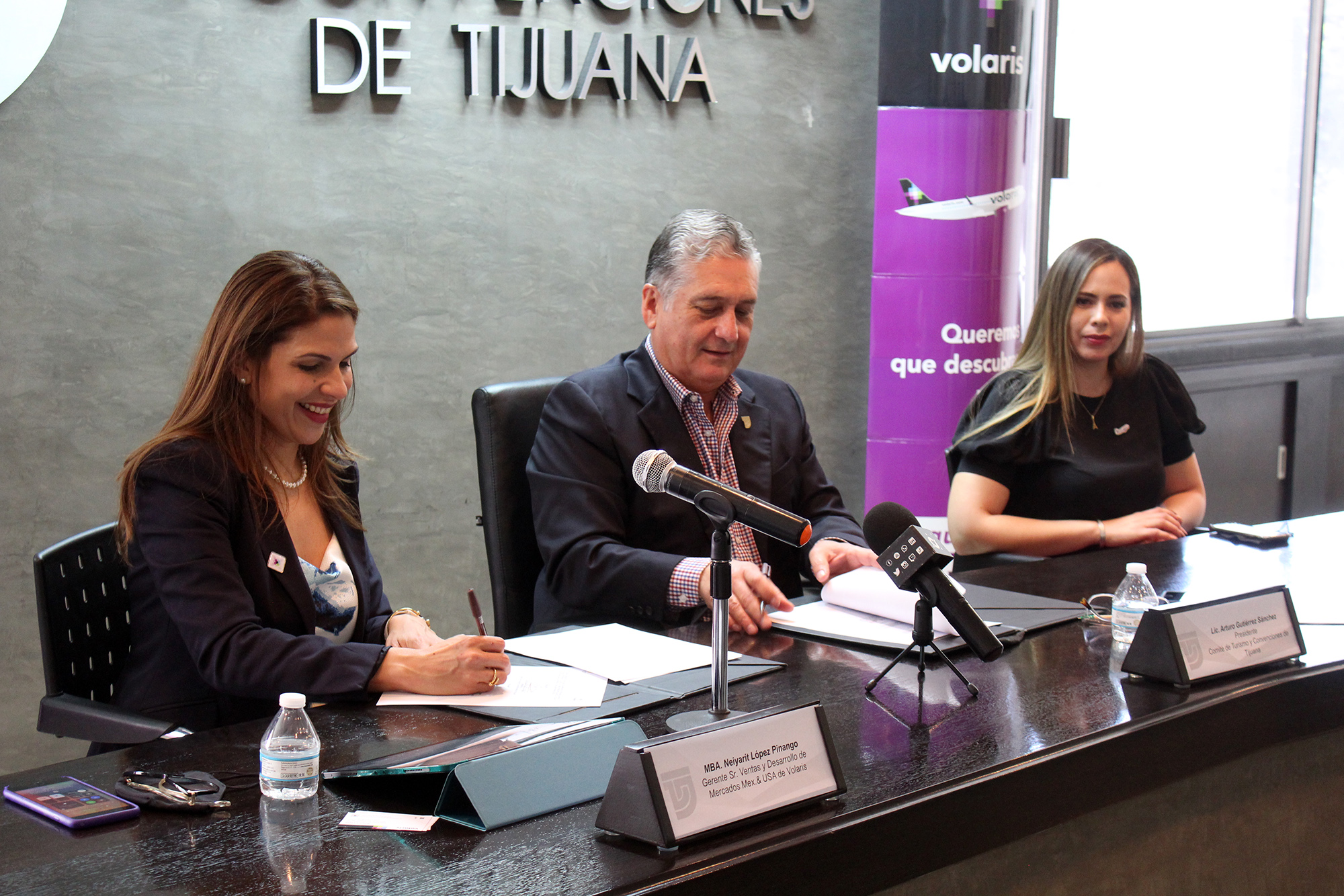 Ratifican alianza Cotuco y Volaris para atraer mayor turismo a Tijuana