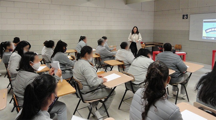 Asegura CESISPE Salud Mental de internas del centro penitenciario de Tijuana para su reinserción social