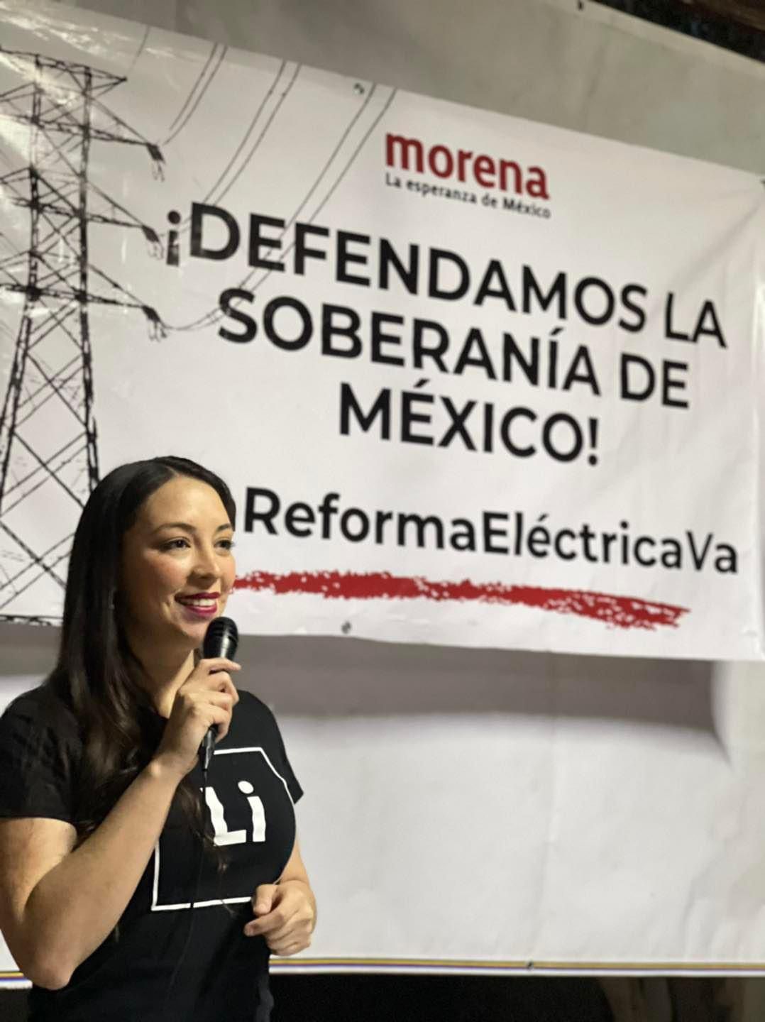 Julieta Ramírez llama a fortalecer la CFE y respaldar el Plan Energético de Sheinbaum para Baja California